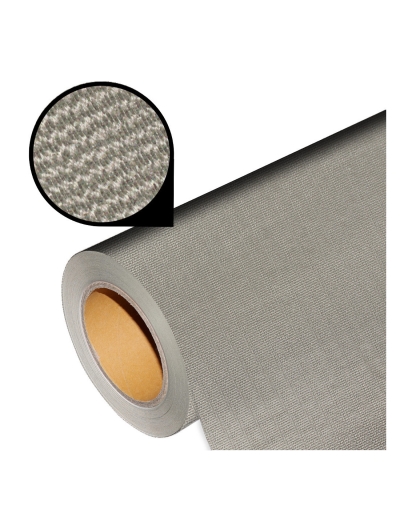 Flex foil with embroidery structure for laser cutting